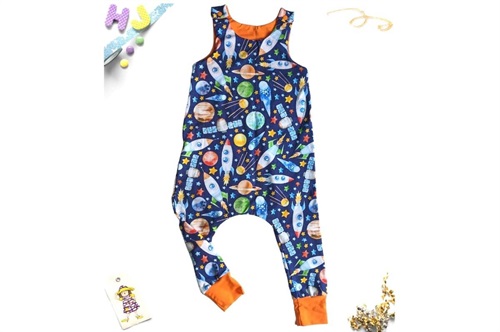 Buy Age 2-3 Harem Romper Rockets now using this page